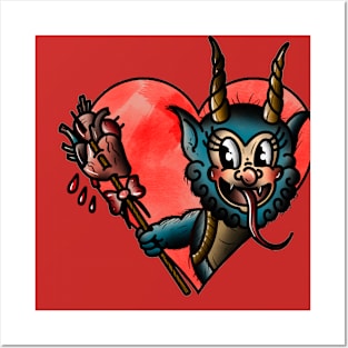 Krampus Of The Heart Posters and Art